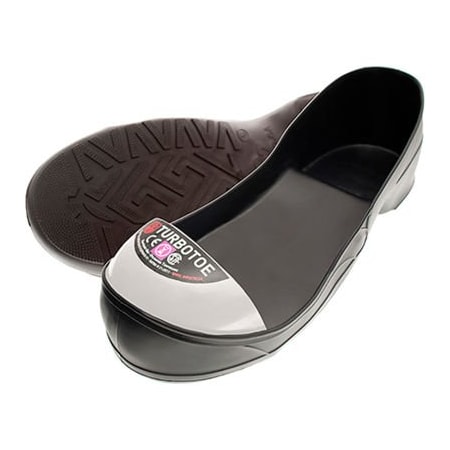 Impacto Impacto TURBOTOE Steel Toe Cap Overshoe Sml 6-9, Flexible & Pliable PVC, Antislip Sole, Waterproof TTUS